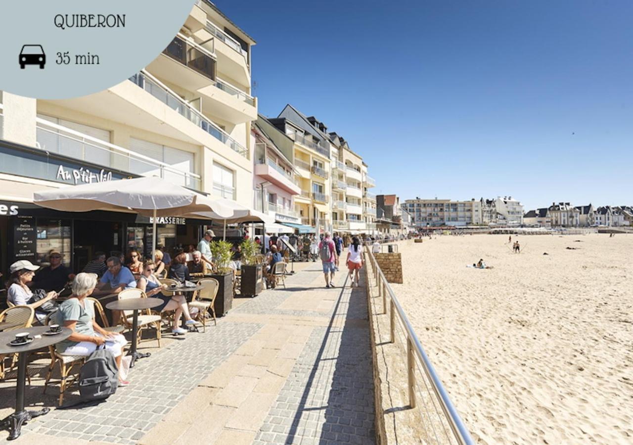 Kerisper * Duplex * 400 M Du Port * Parking Appartement La Trinité-sur-Mer Buitenkant foto